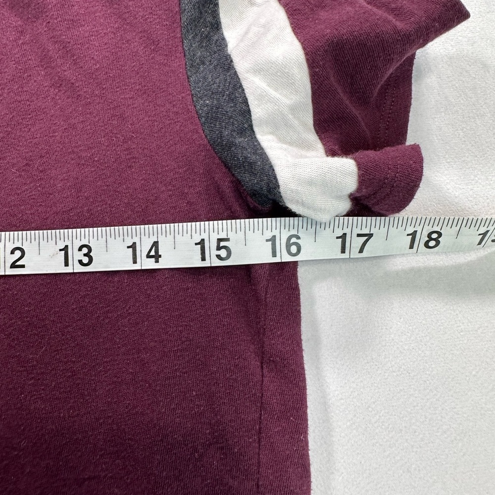 Y2K PINK Victoria's Secret Magenta Varsity Tee Size XS - Picture 4 of 5